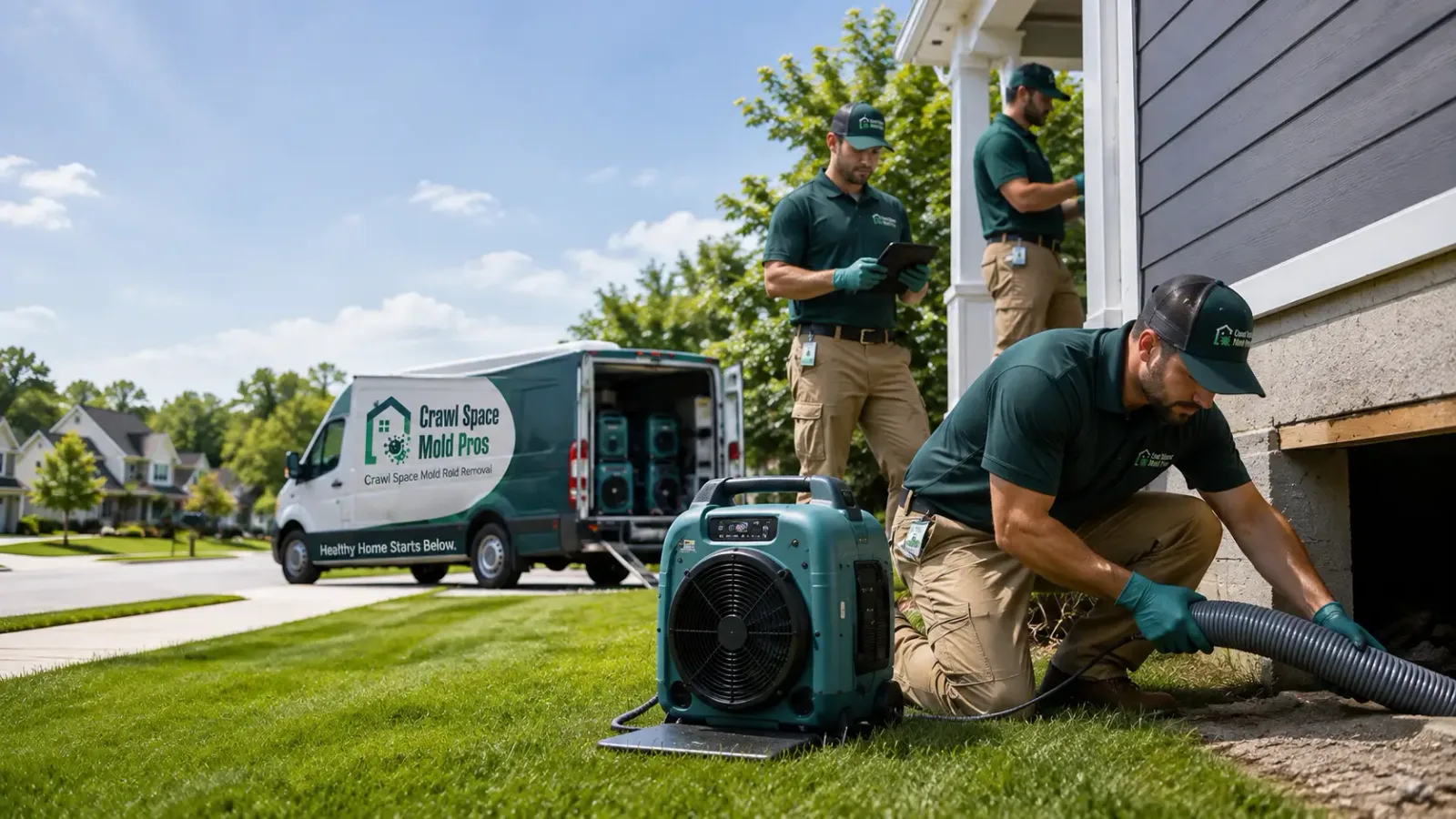 Crawl Space Mold Removal in Stoy, IL